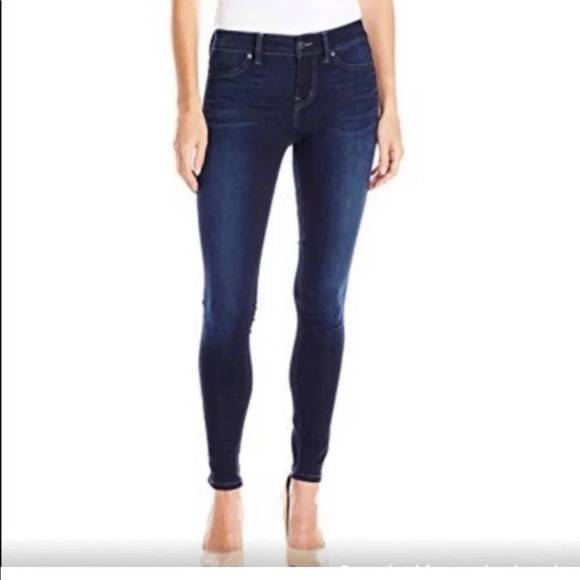 Level 99 Mid Rise Janice Ultra Skinny Jeggings - Picture 1 of 10